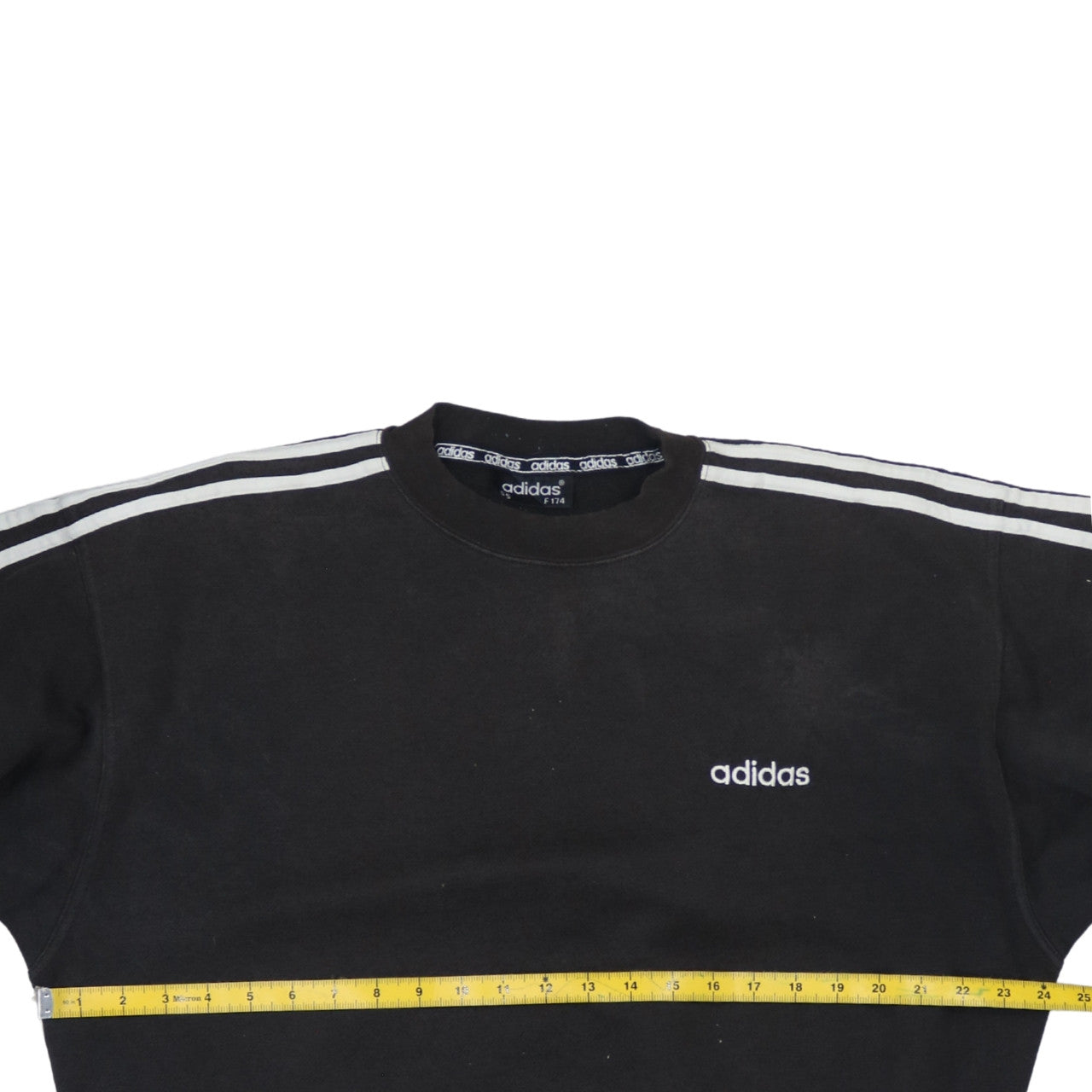 Adidas Mens Black M Pullover Sweatshirt Crew Neck Logo Sportswear