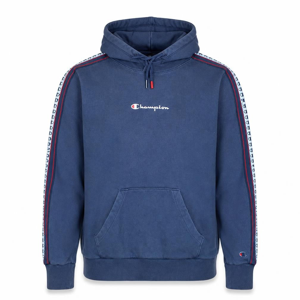 Mens UK S Regular Champion Blue Pullover Hoodie