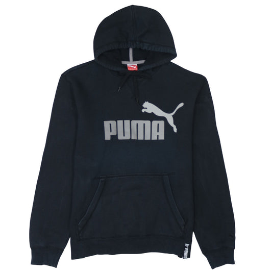 Puma Mens Black XL Pullover Hoodie Fleece Sportswear