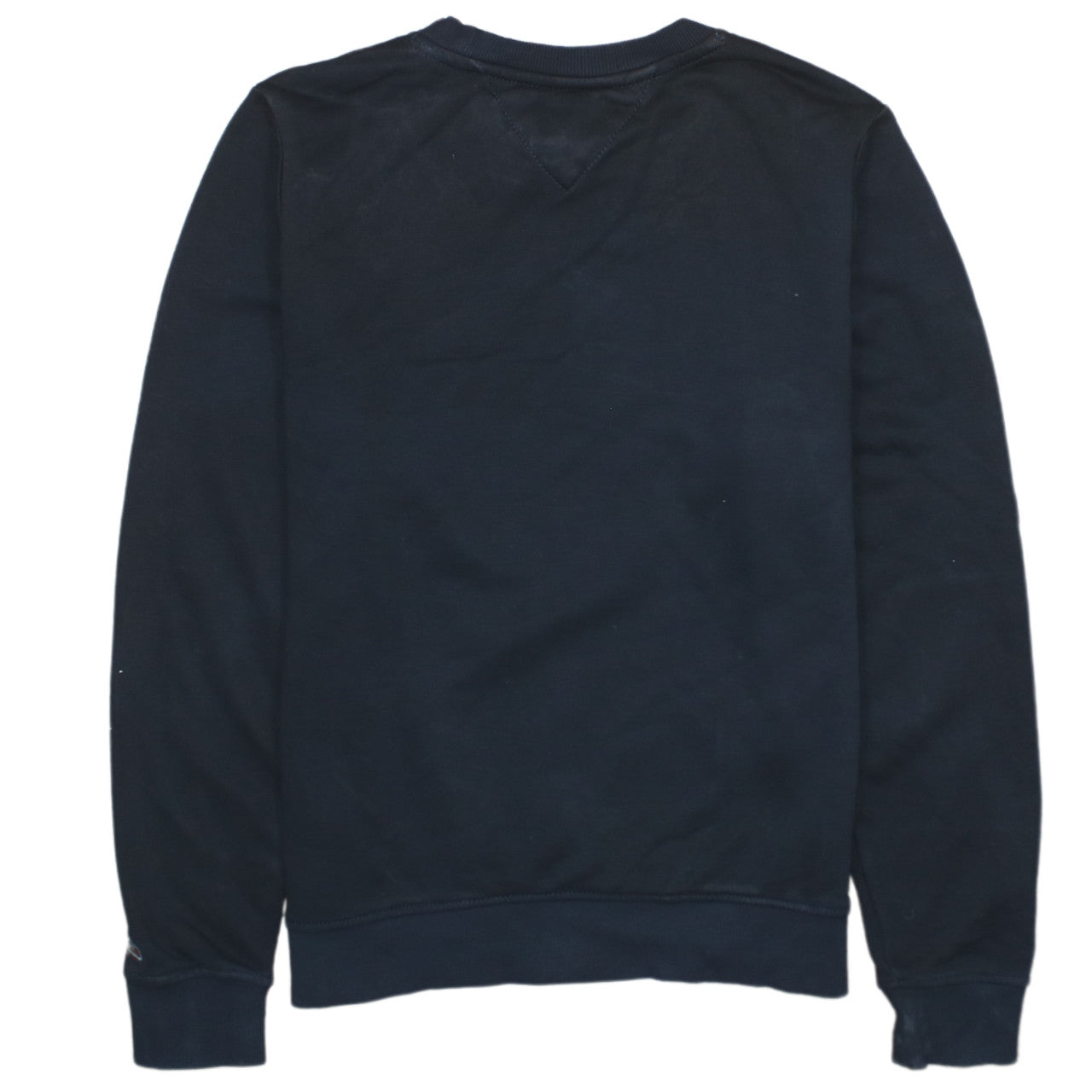 Tommy Jeans Women’s Black Pullover Sweatshirt Size S Crew Neck Logo