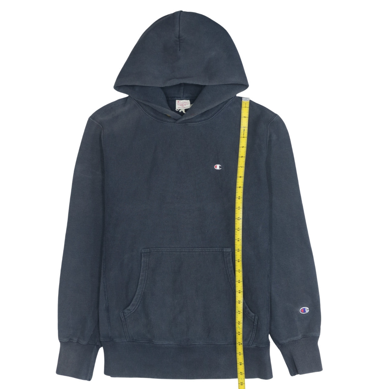 Champion Men’s Blue 2XL Reverse Weave Pullover Hoodie Retro Sportswear