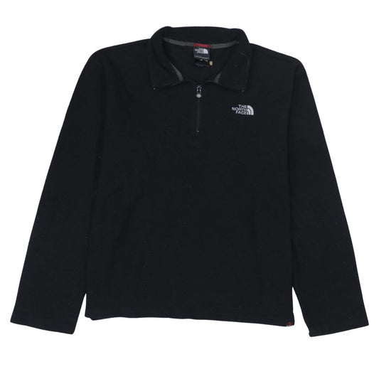 The North Face Mens Black Fleece Pullover Sweatshirt Medium