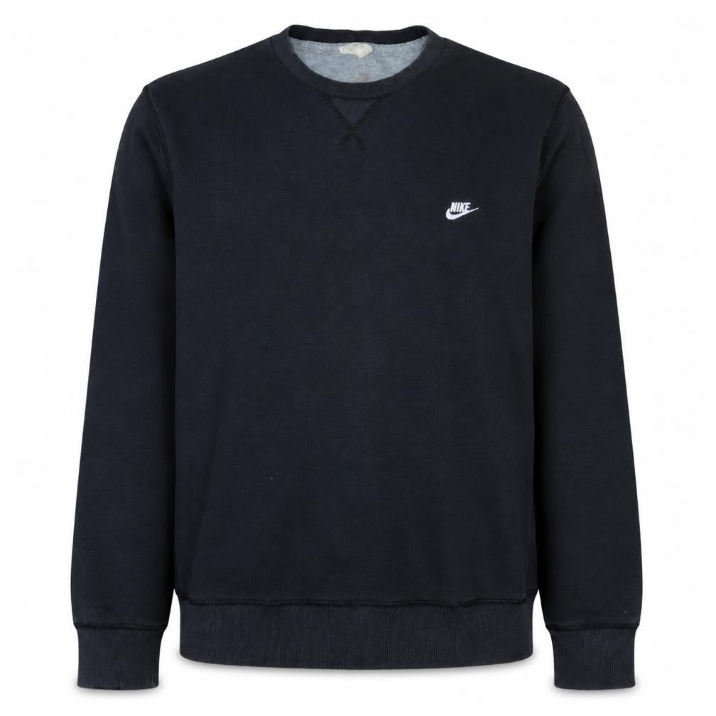 Mens UK M Regular Nike Black Pullover Sweatshirt