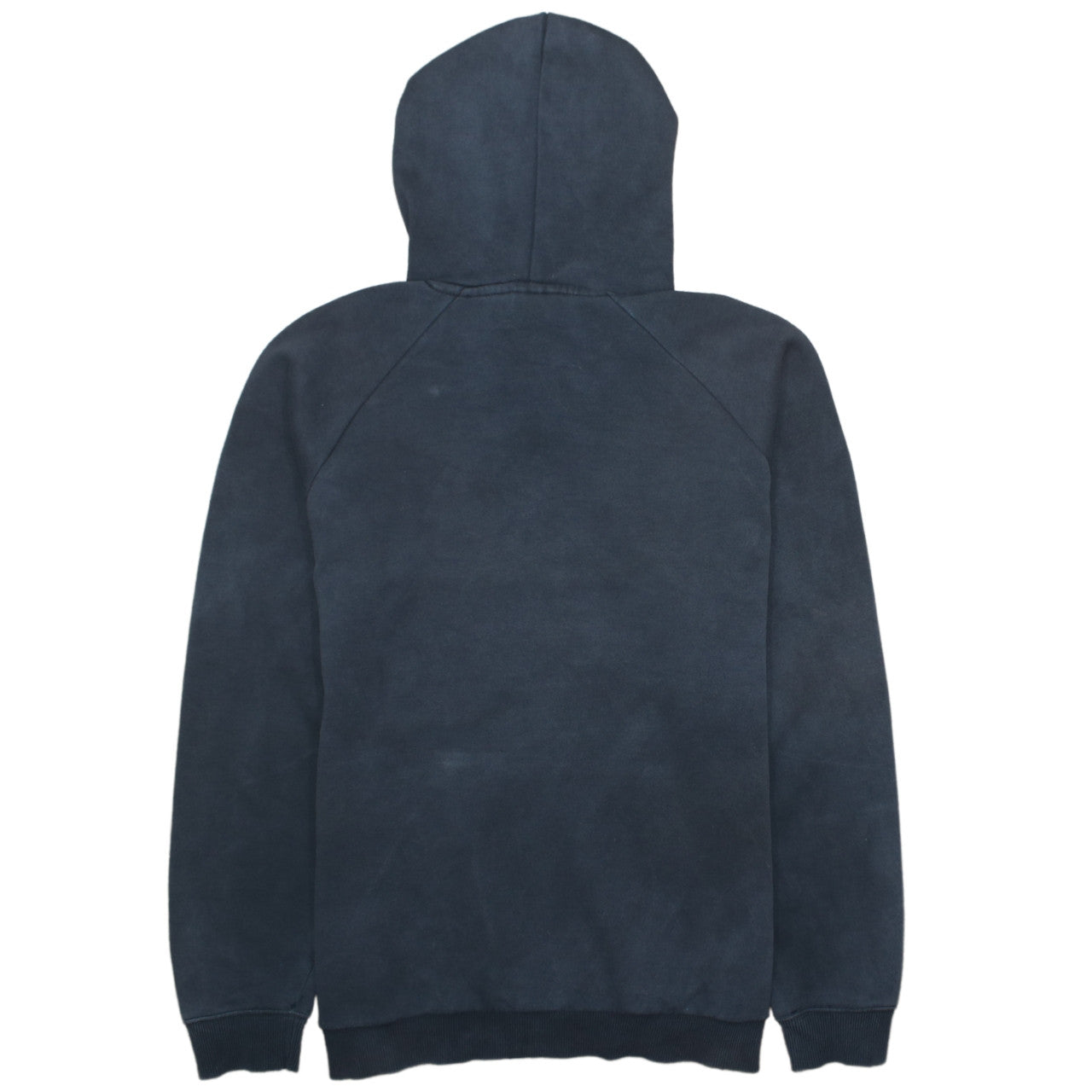 Adidas Mens Black Pullover Hoodie M Logo Graphic Fleece Sportswear