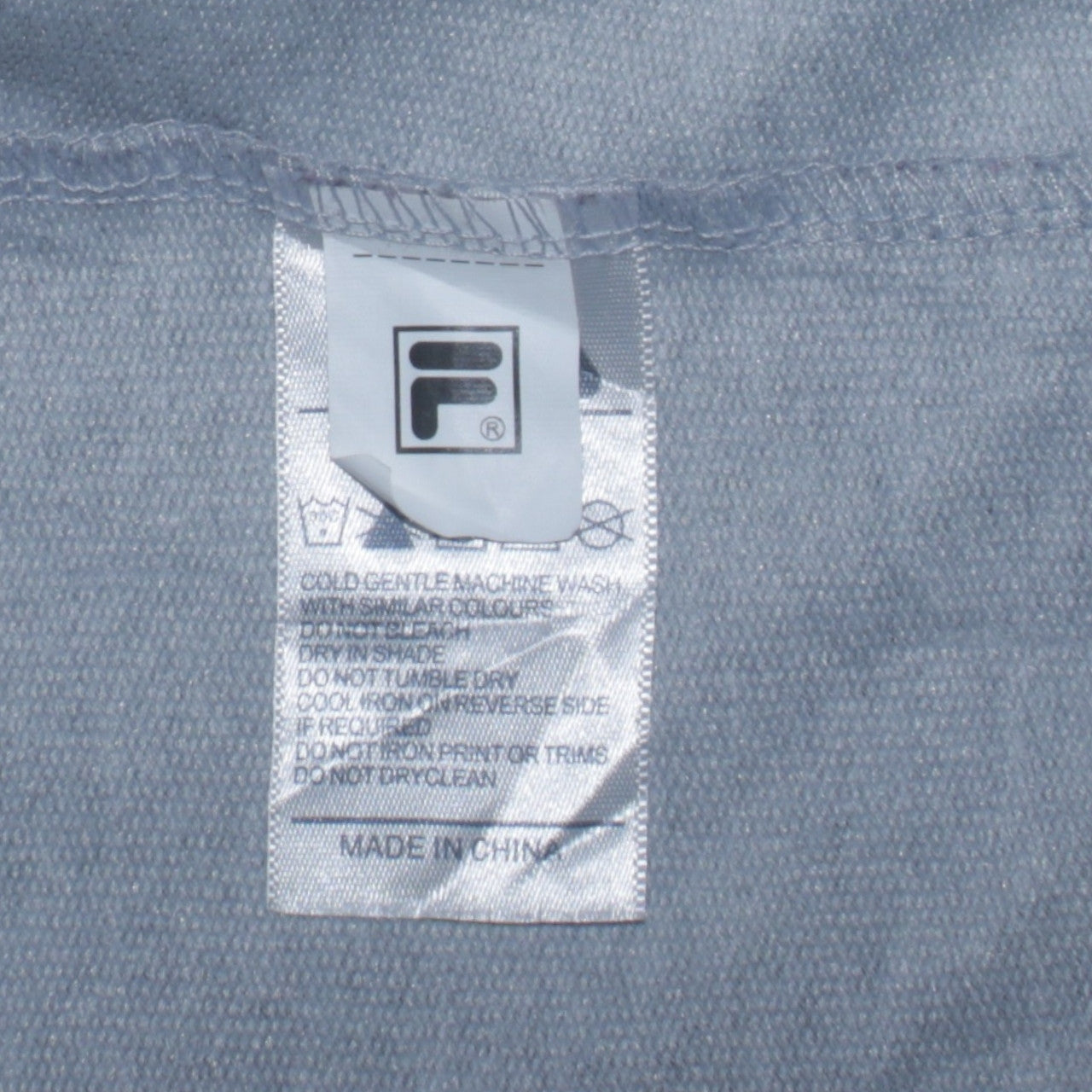 Fila Mens Grey 3XL Pullover Sweatshirt Crew Neck Long Sleeve