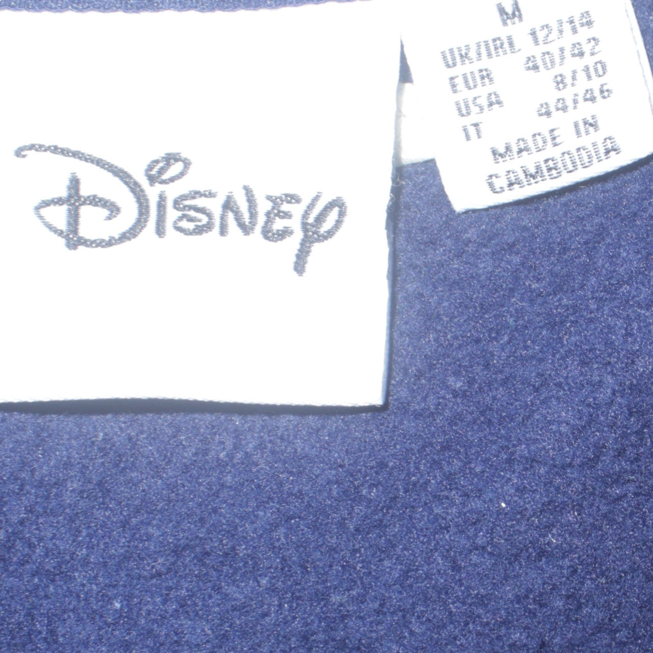 Disney Women’s Blue Donald Duck New York Sweatshirt Size M