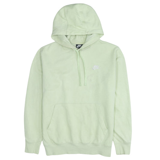 Nike Men's Green Pullover Hoodie Small Regular Fit Logo