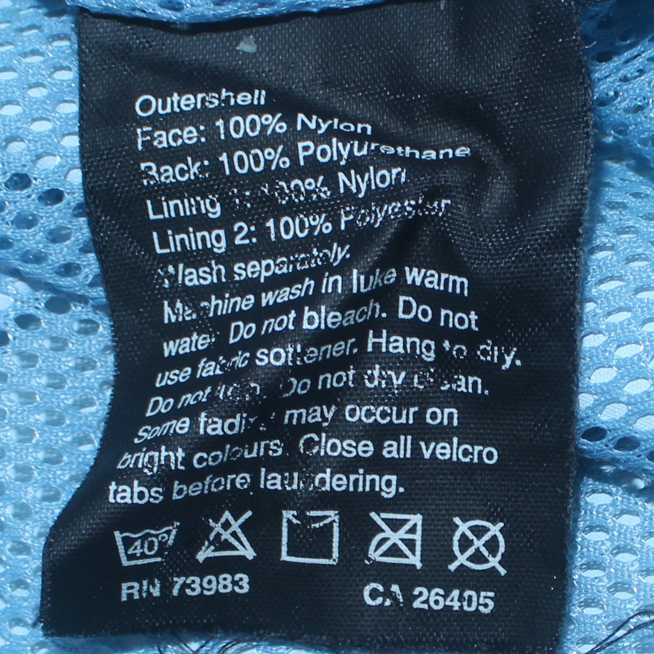 Helly Hansen Mens Blue L Hooded Waterproof Rain Jacket