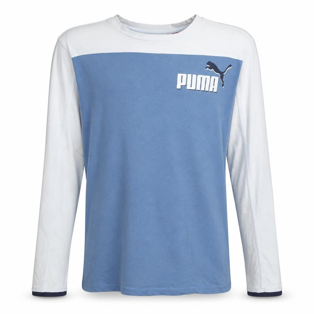Mens UK Size XL PUMA Blue  Cotton T-Shirt