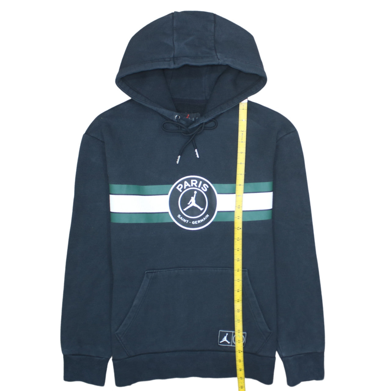 Jordan PSG Men's Black Pullover Hoodie Size M Football Graphic