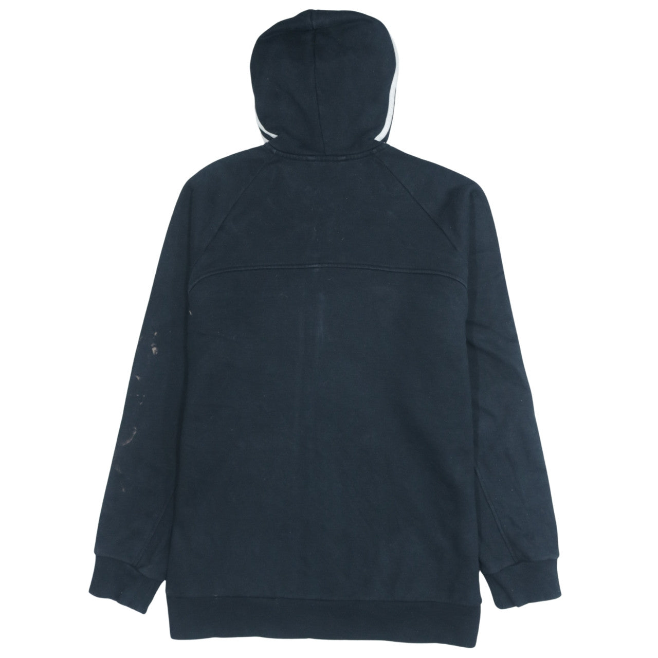 Adidas Men's Black L Full Zip Hoodie Sportswear Essentials