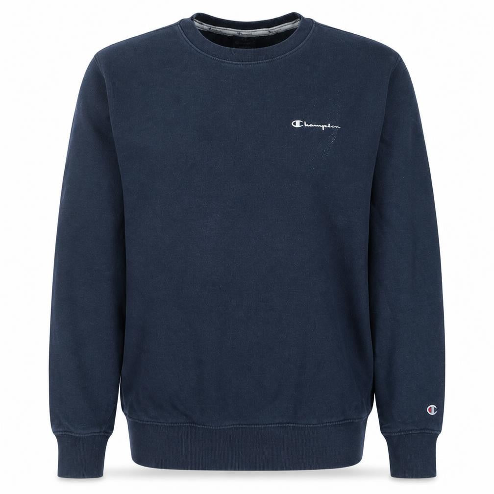 Mens UK S Regular Champion Blue Pullover Sweatshirt