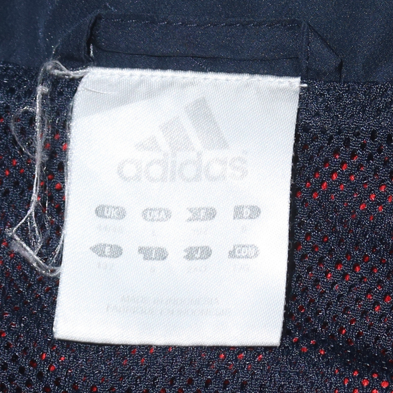 Adidas Men’s Red Track Jacket L Full Zip Activewear Sports Top