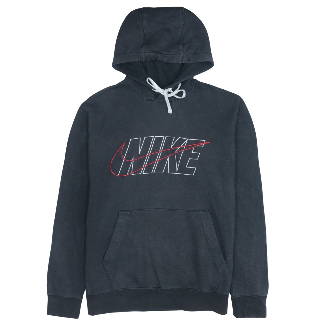 Nike Men's Black Pullover Hoodie M Sports Graphic Logo