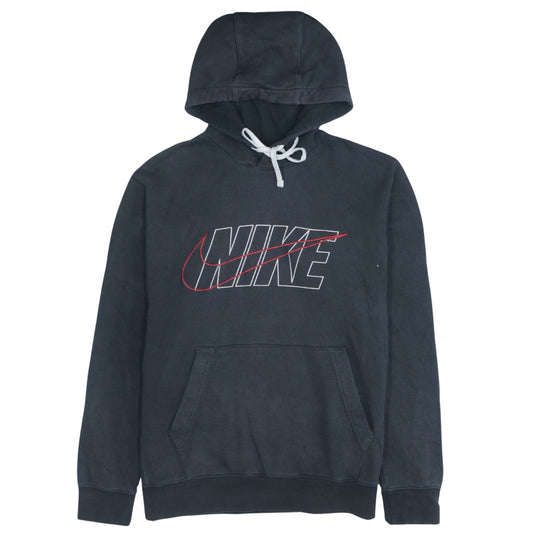 Nike Men's Black Pullover Hoodie M Sports Graphic Logo