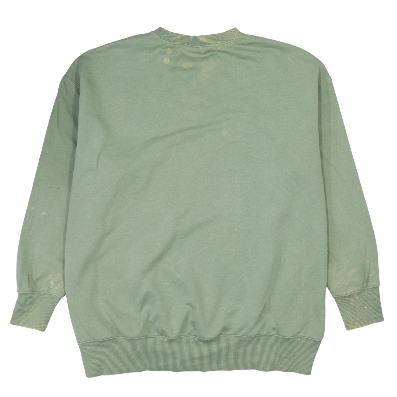 Nike Men’s Green Logo Pullover Sweatshirt Size L Crew Neck Regular Fit
