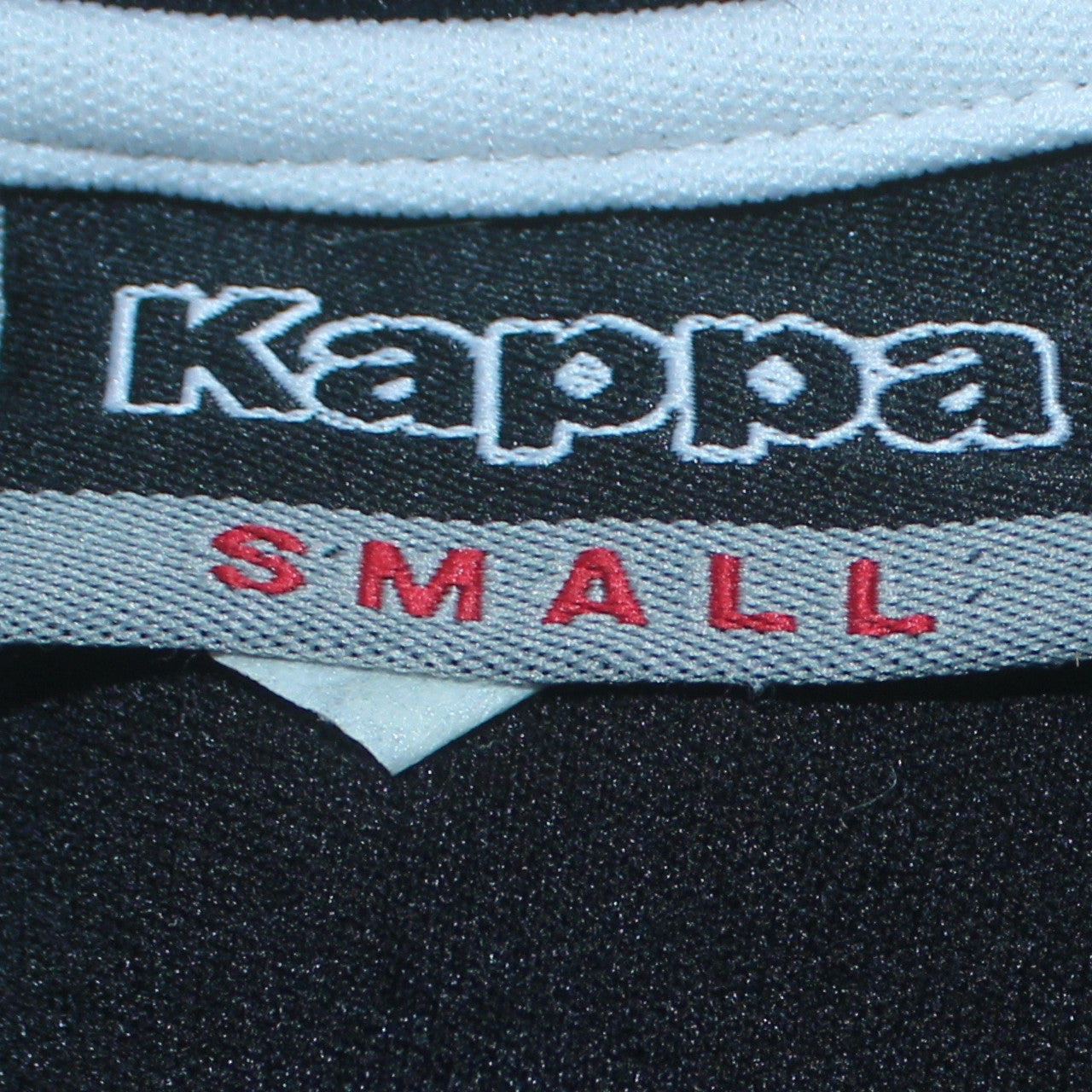 Kappa Men’s Black Small 1/4 Zip Pullover Sweatshirt Football Training Top