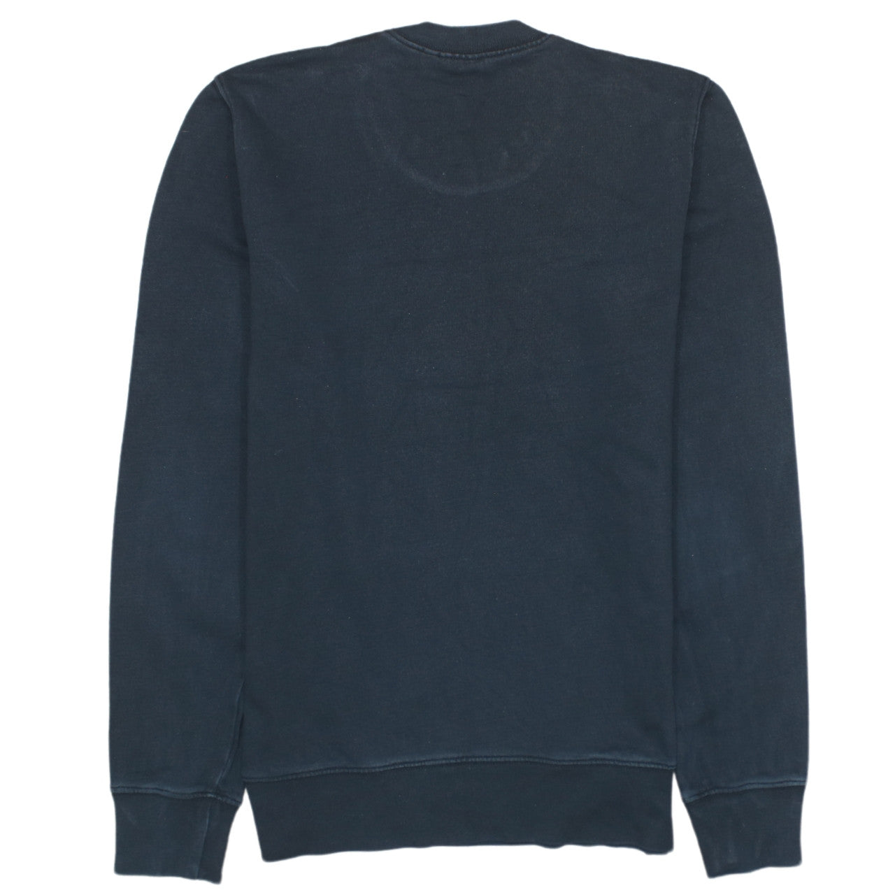 Carhartt Mens Black XS Pullover Sweatshirt Crew Neck Logo Cotton