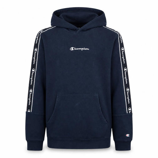 Champion Boys Blue Pullover Hoodie 13-14Y Logo Hooded Sweatshirt