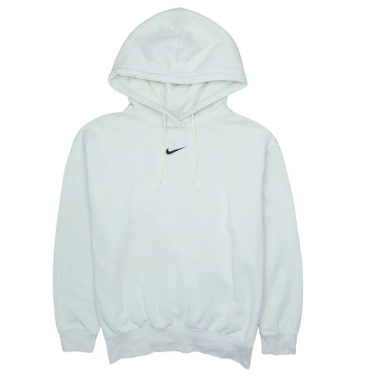 Nike Men’s White XS Pullover Hoodie Logo Fleece Sweatshirt