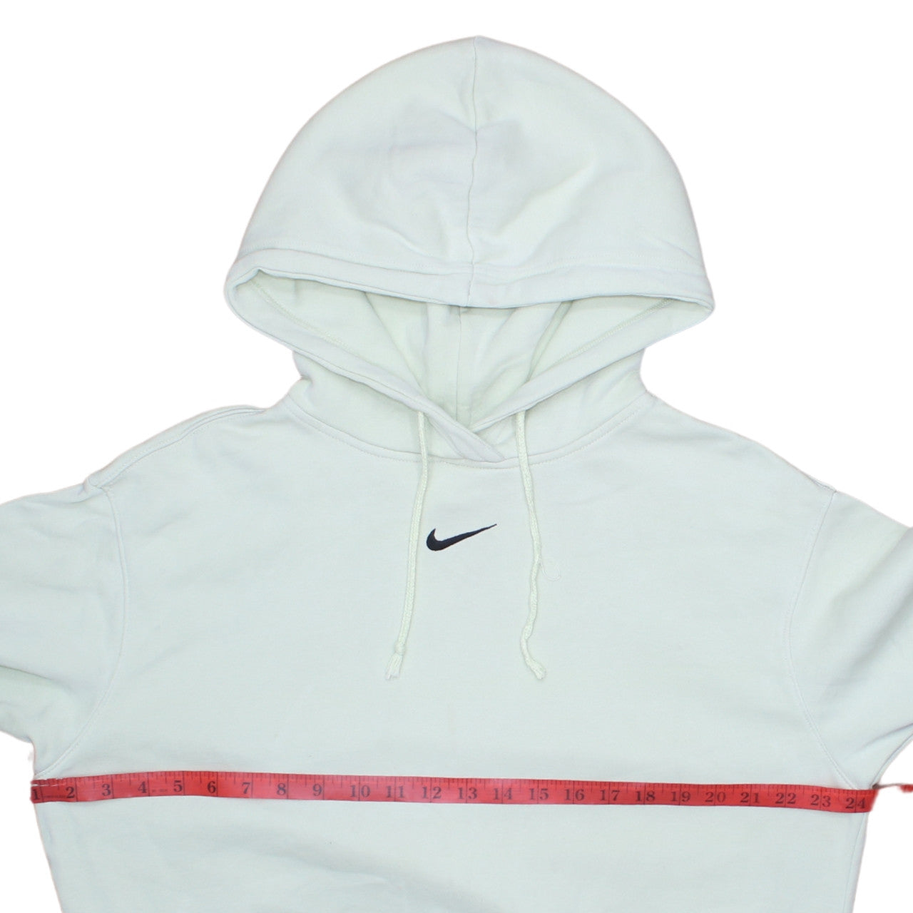 Nike Men’s White XS Pullover Hoodie Logo Fleece Sweatshirt
