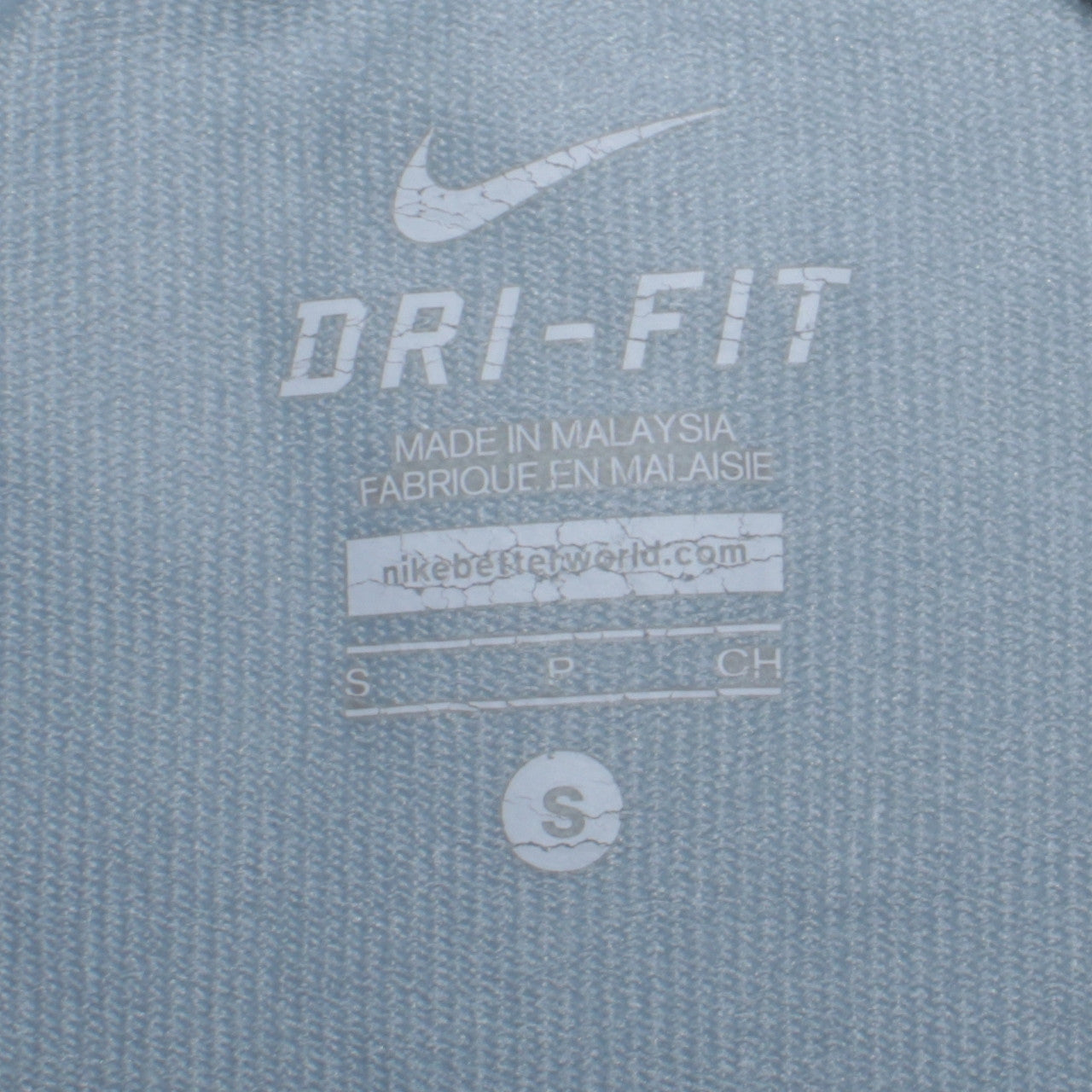 Nike Women’s Blue Sweatshirt Small Dri-Fit Crew Neck Long Sleeve
