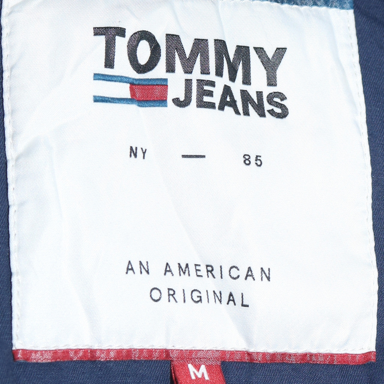 Tommy Jeans Men’s Blue Cotton Full Zip Jacket Size M Classic