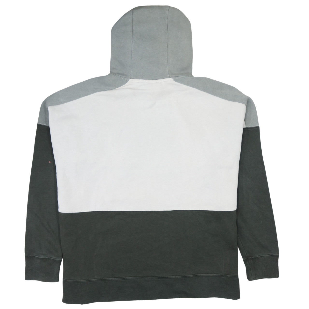 Nike Air Mens XL Pullover Hoodie Grey White Black Logo Sportswear