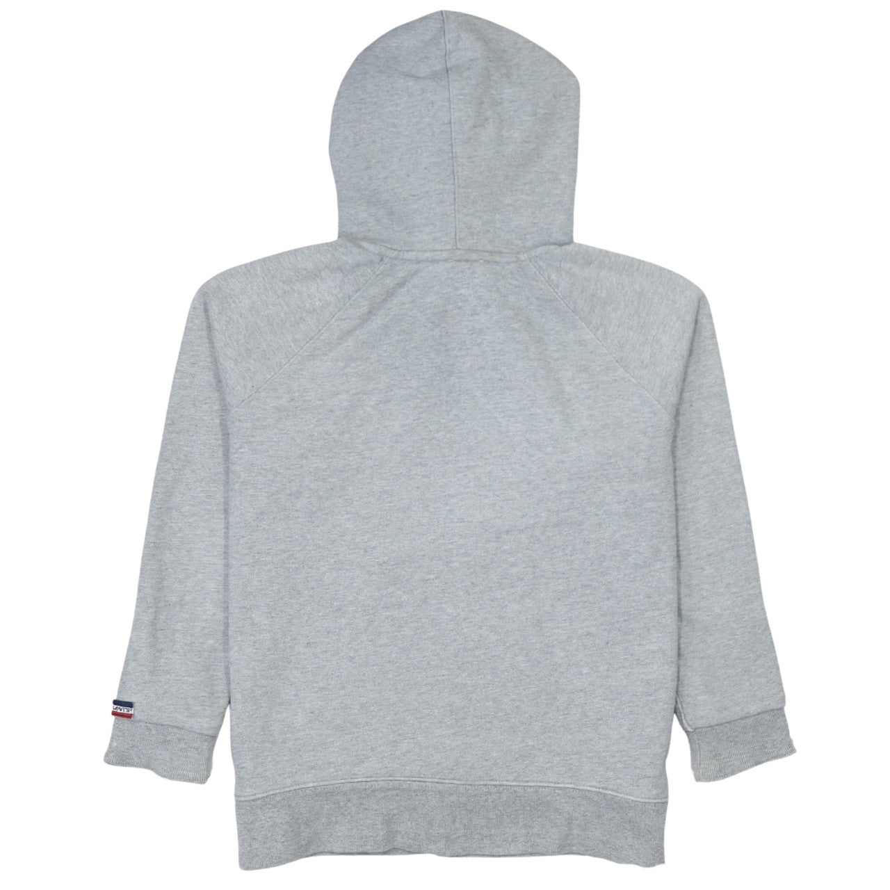 Levi's Men's Grey Pullover Hoodie M Graphic Logo Sweatshirt