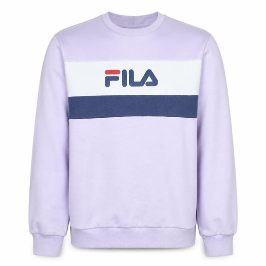 Mens UK XS Regular FILA Purple Pullover Sweatshirt