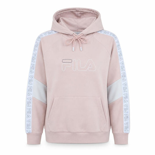 Womens UK M Regular FILA Pink Pullover Hoodie