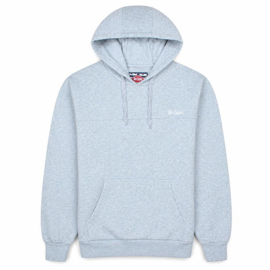 Mens UK S Regular Lee Cooper Grey Pullover Hoodie