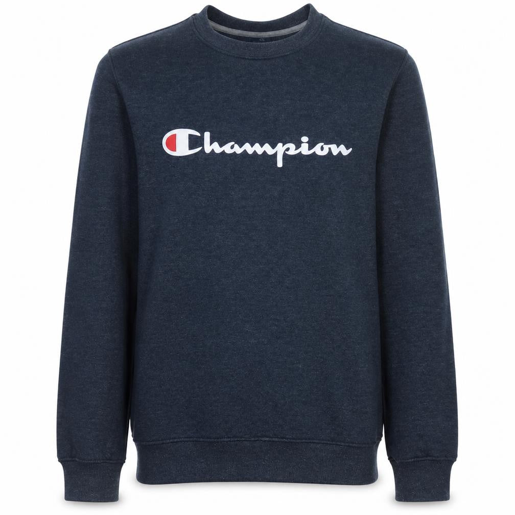 Mens UK S Regular Champion Blue Pullover Sweatshirt
