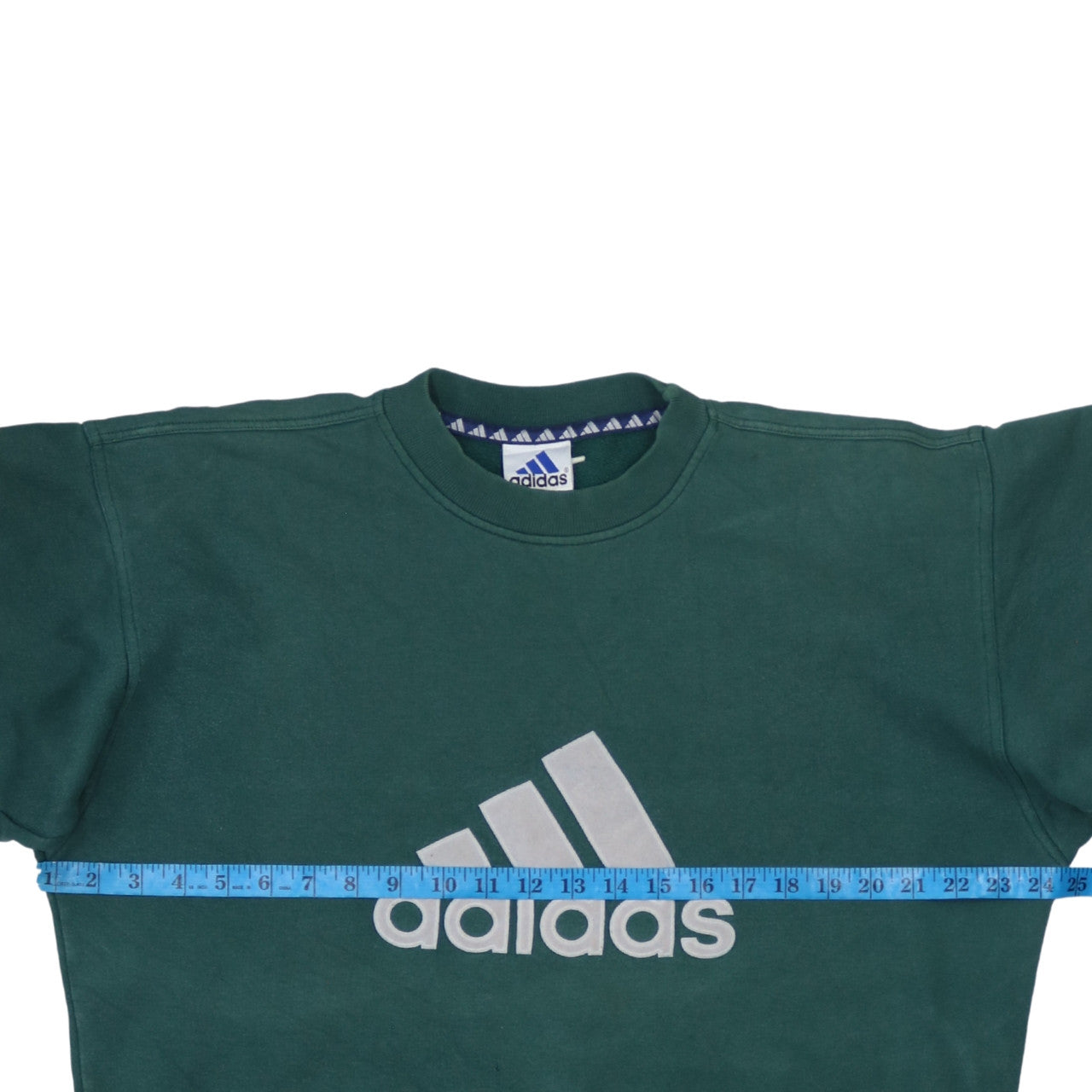 Adidas Mens Green M Pullover Sweatshirt Logo Sportswear