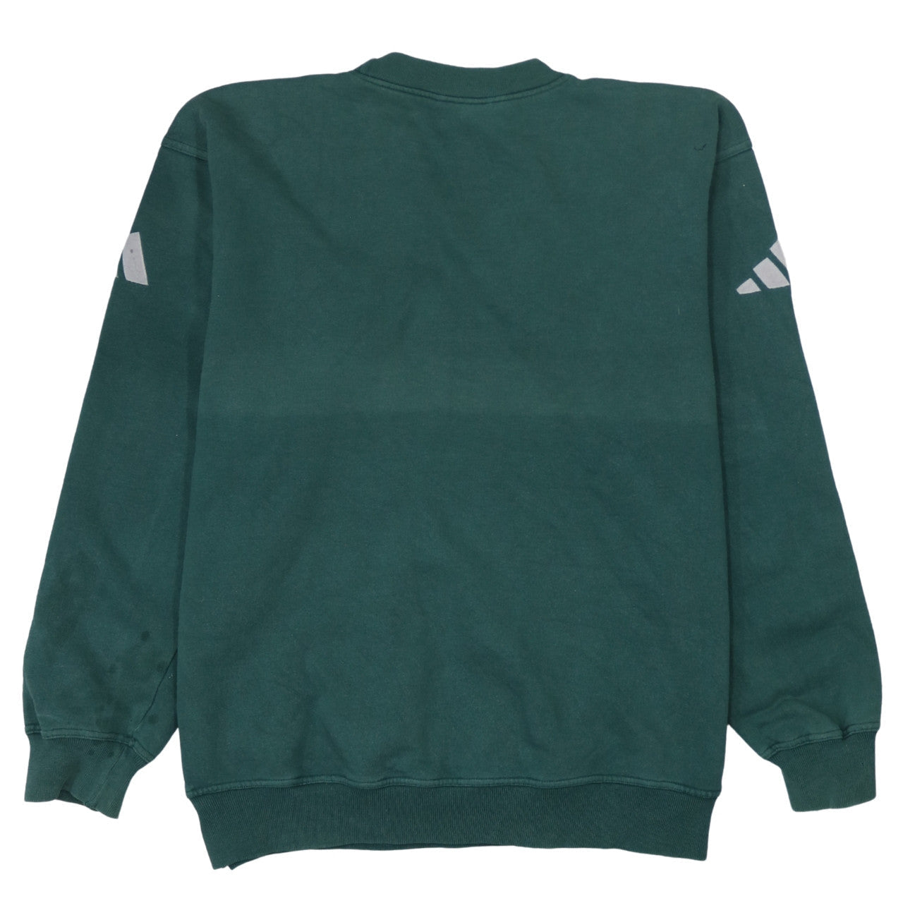 Adidas Mens Green M Pullover Sweatshirt Logo Sportswear