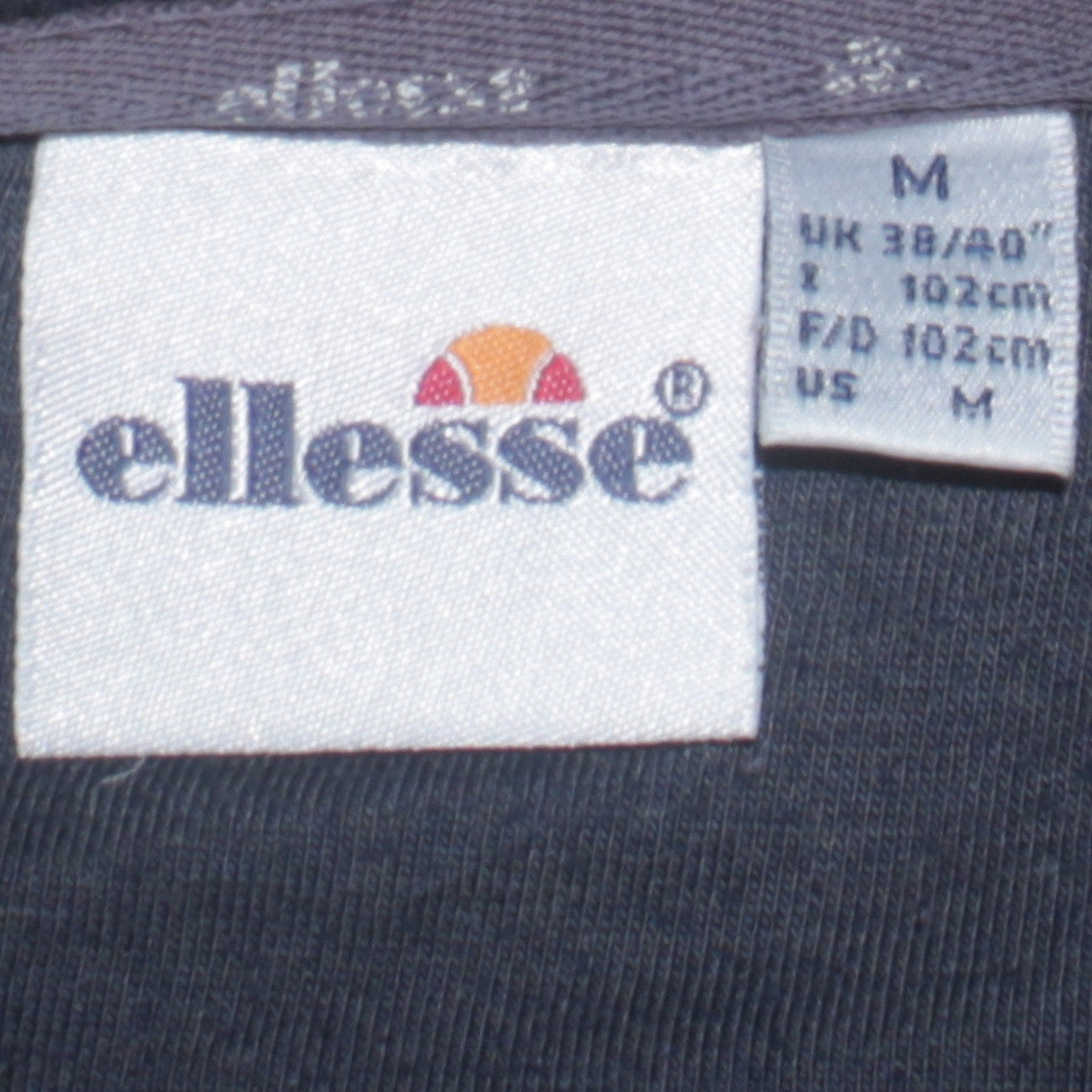 Ellesse Mens Blue Sweatshirt M Crew Neck Long Sleeve Pullover