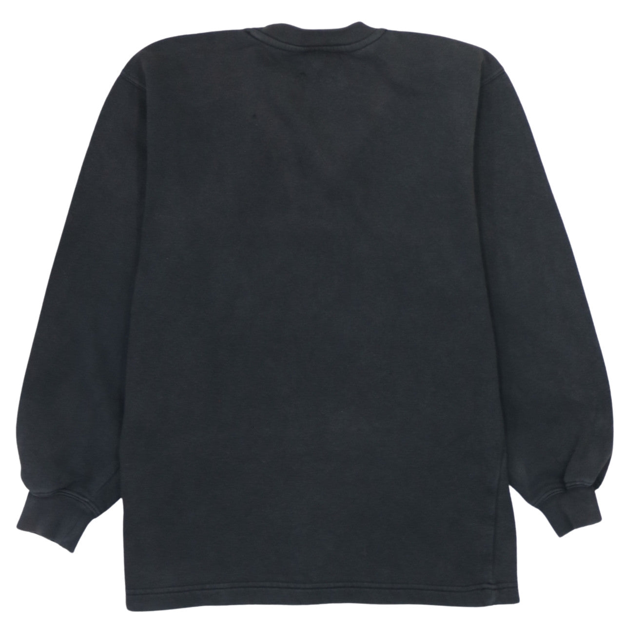 Adidas Men’s Black Pullover Sweatshirt L Crew Neck Logo Sportswear