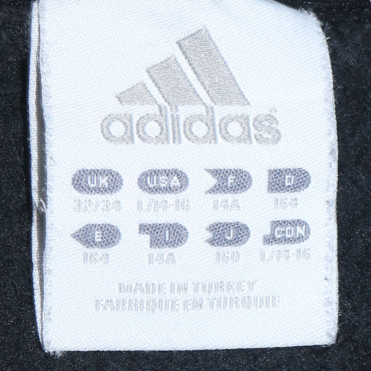 Adidas Men’s Black Pullover Sweatshirt L Crew Neck Logo Sportswear