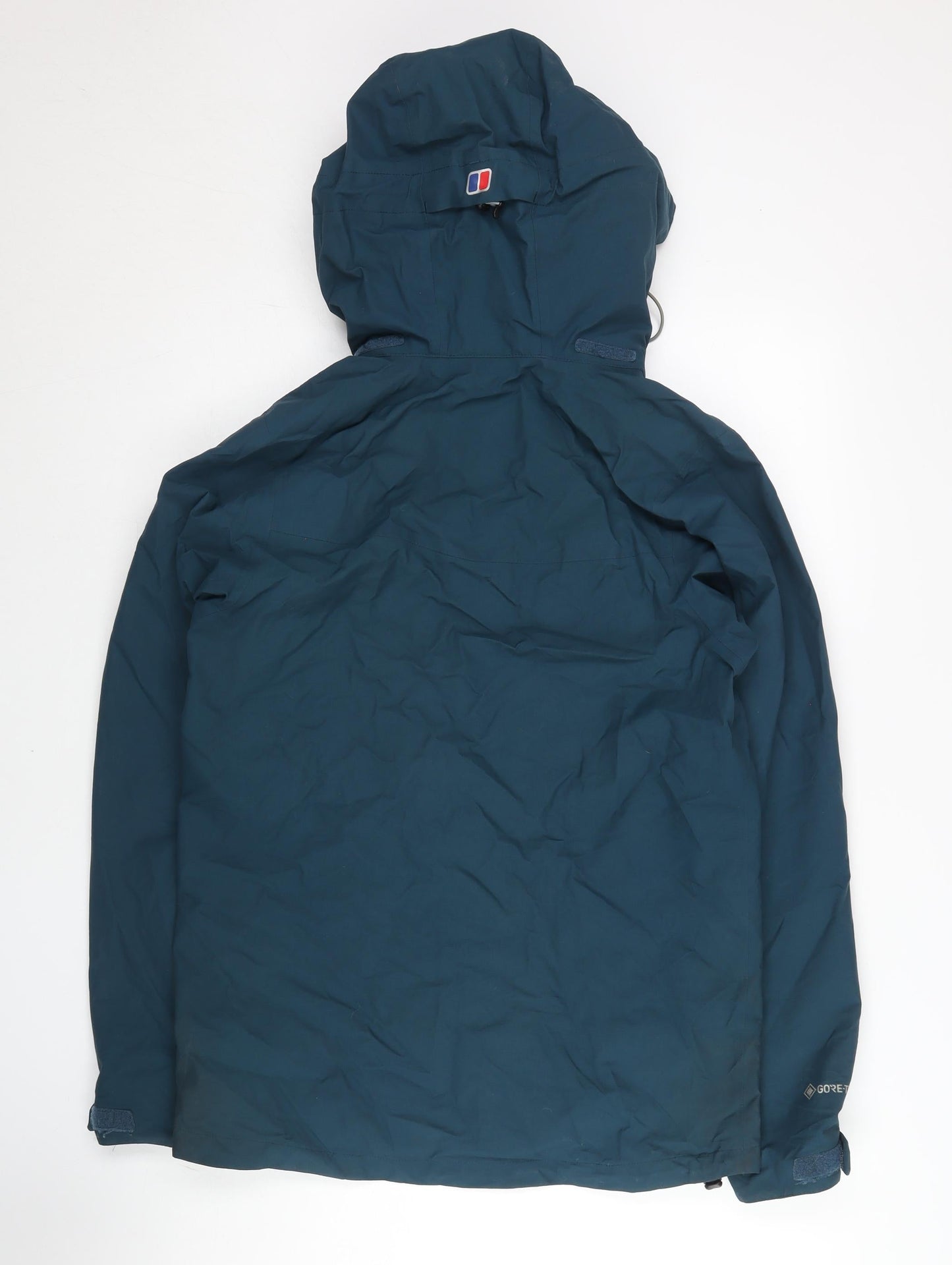 Berghaus Men's Blue XS Waterproof Hooded Rain Jacket Coat