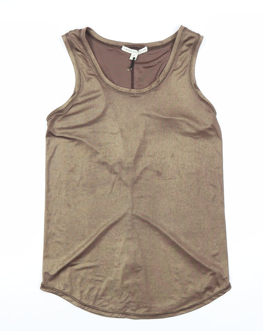 Twenty8Twelve Women’s Brown Scoop Neck Sleeveless Tank Top Size M