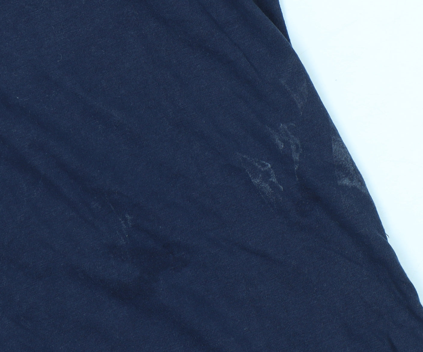 Jack & Jones Men's Blue Graphic Logo T-Shirt Size L Regular Fit