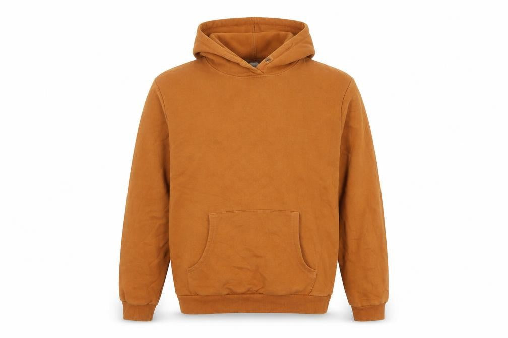 b.young Mens Brown S Pullover Hoodie Cotton Blend