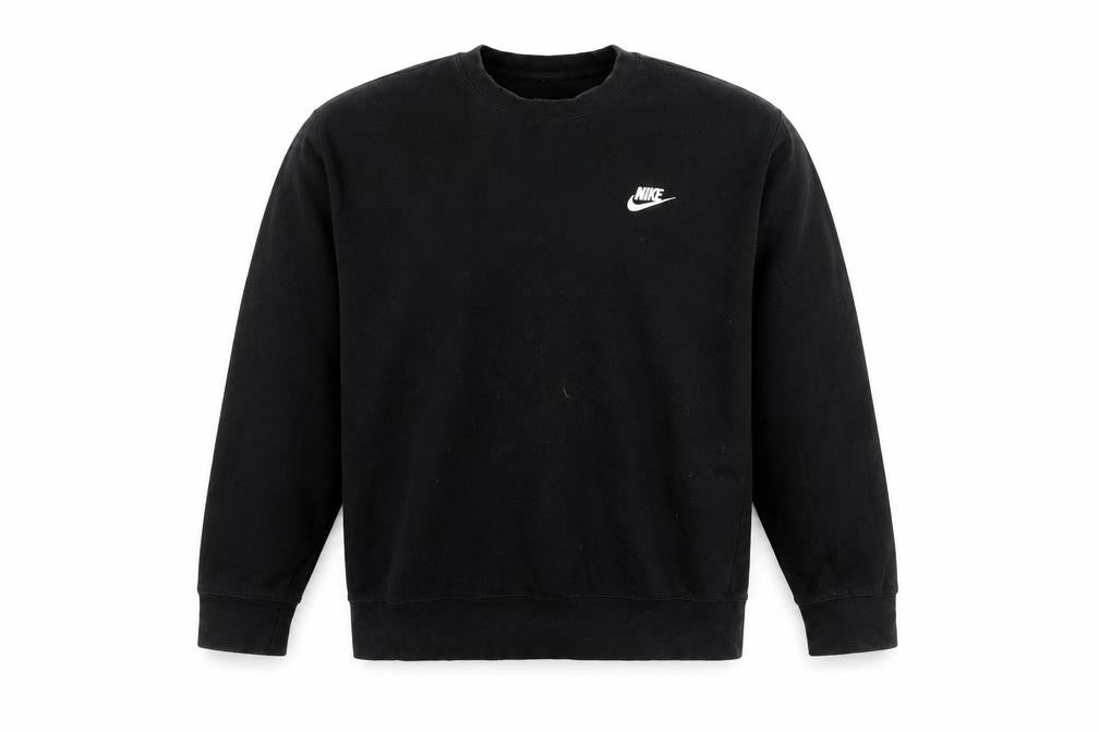 Mens UK M Regular Nike Black Pullover Sweatshirt