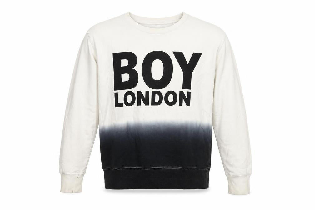 BOY London Men's Multicoloured Logo Sweatshirt M Pullover