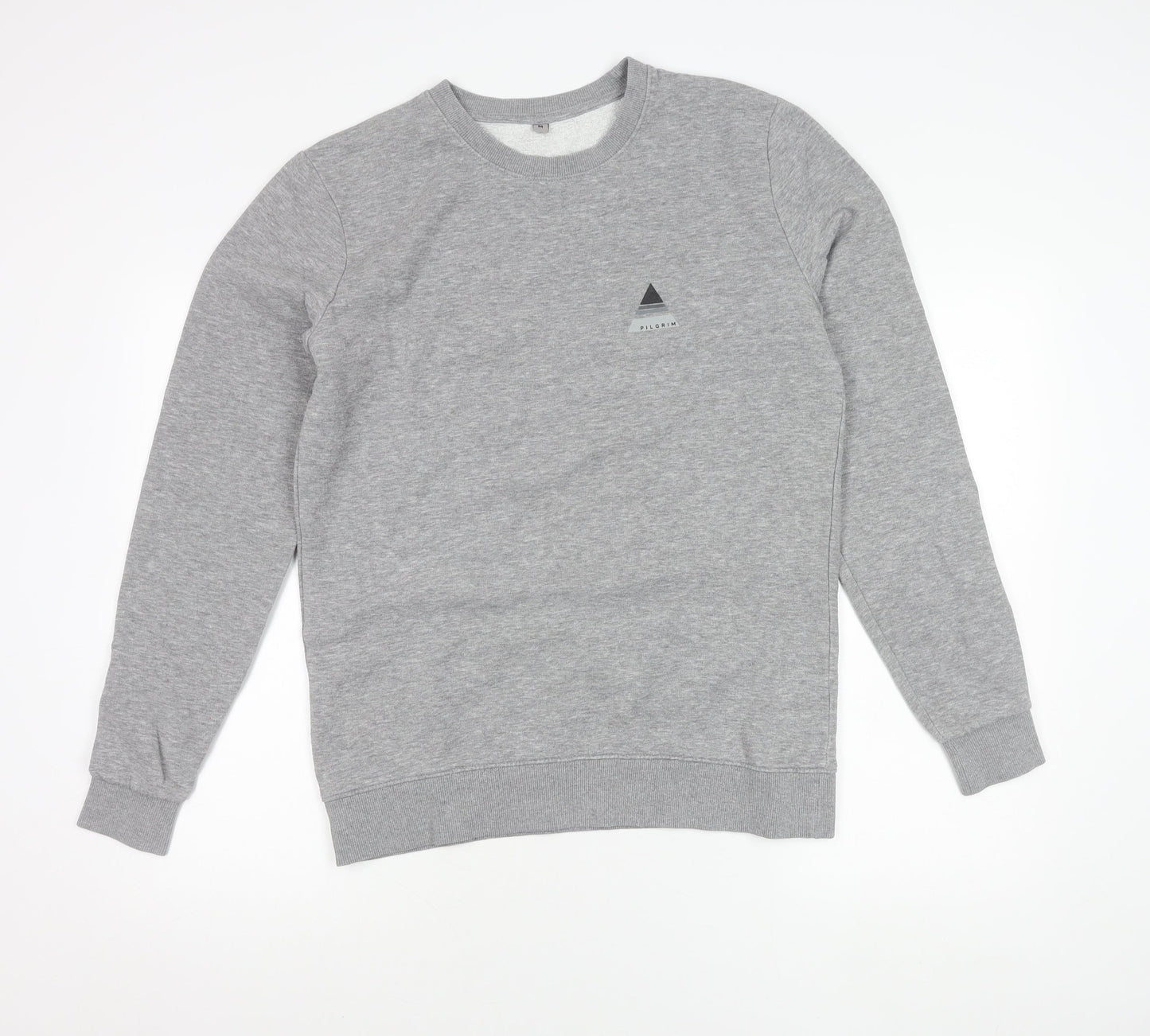 Continental Men’s Grey M Pullover Sweatshirt Logo Crew Neck