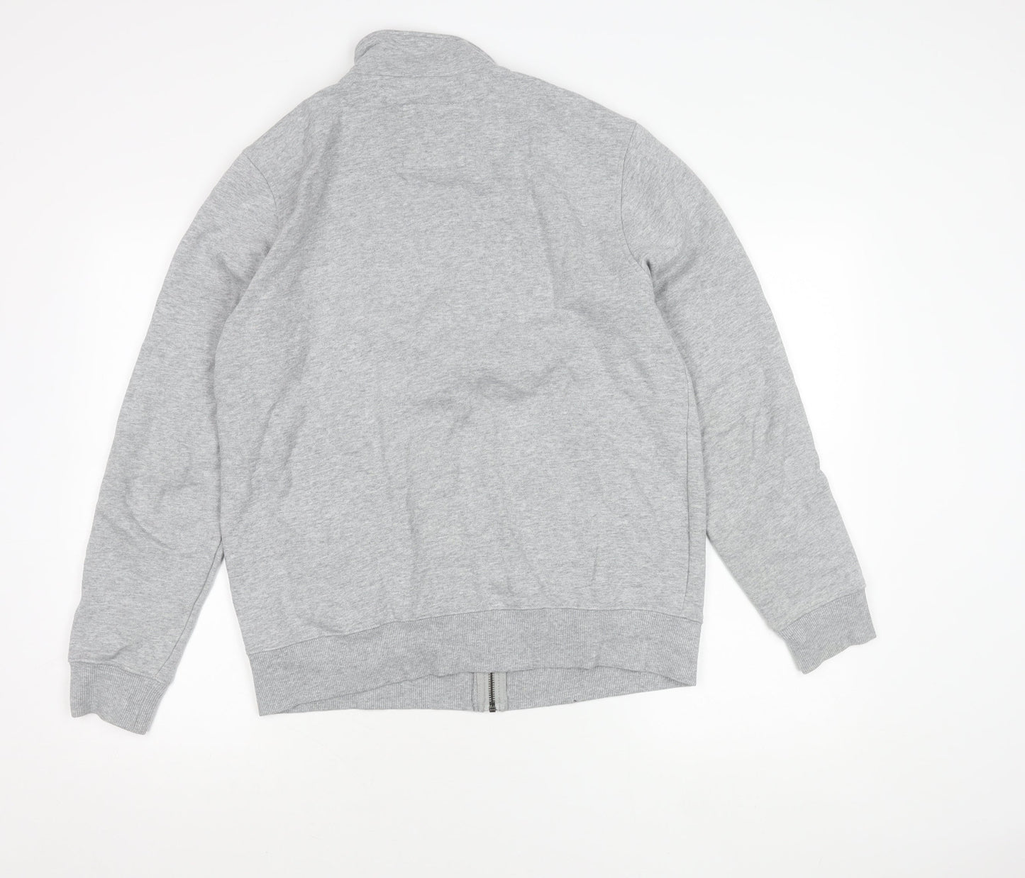 Crew Clothing Company Men's Grey Full Zip Jacket Size M Regular Fit