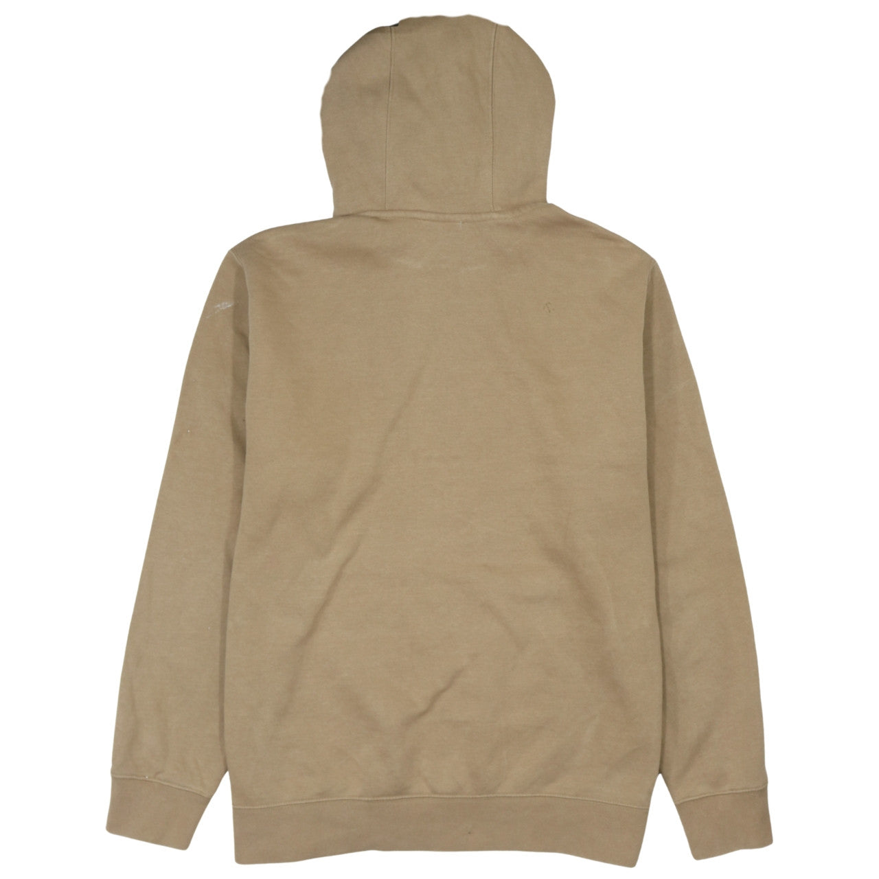 Nike Men's Brown Pullover Hoodie L Logo Sportswear Cotton Blend