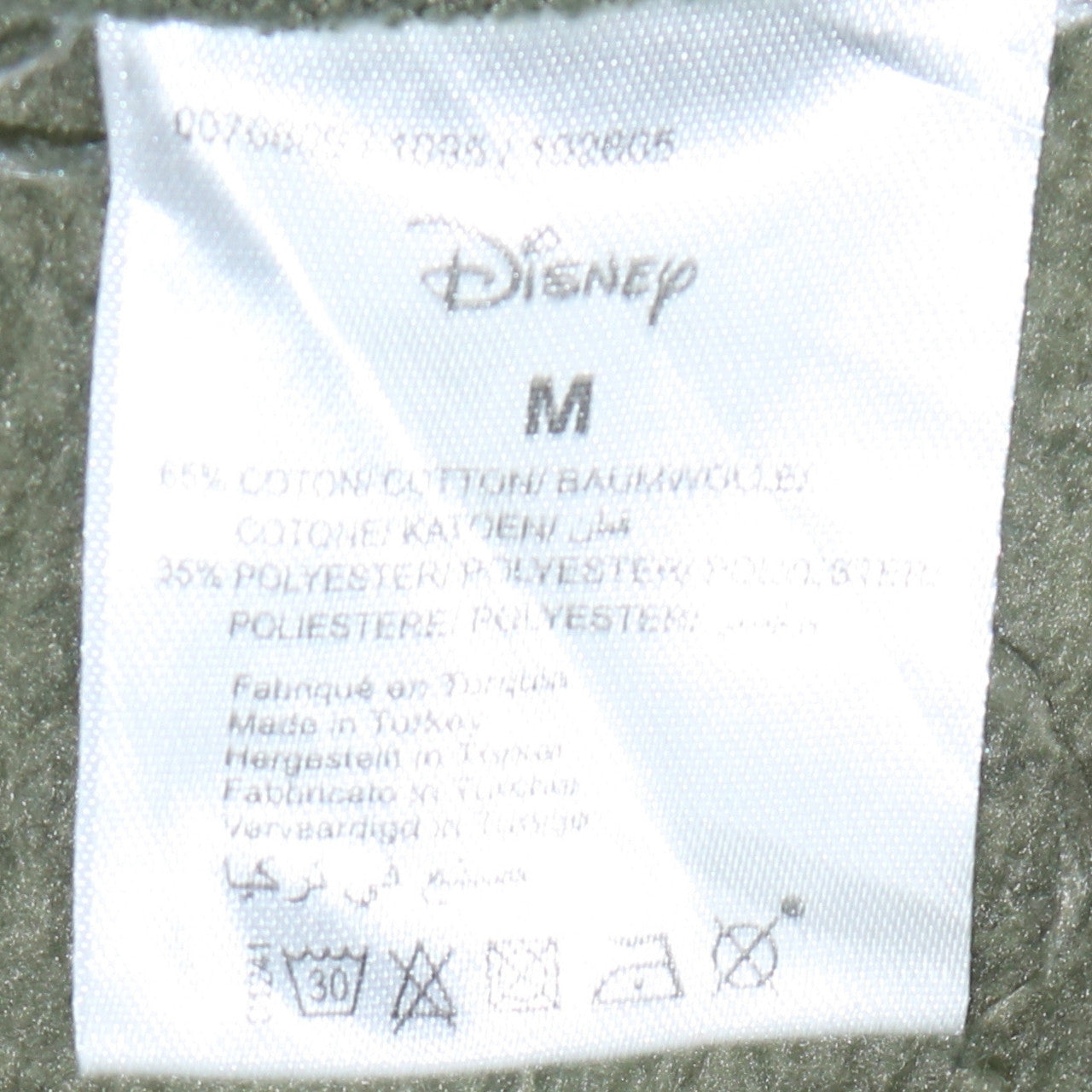 Disney Women’s Green Mickey Mouse Pullover Sweatshirt Size M