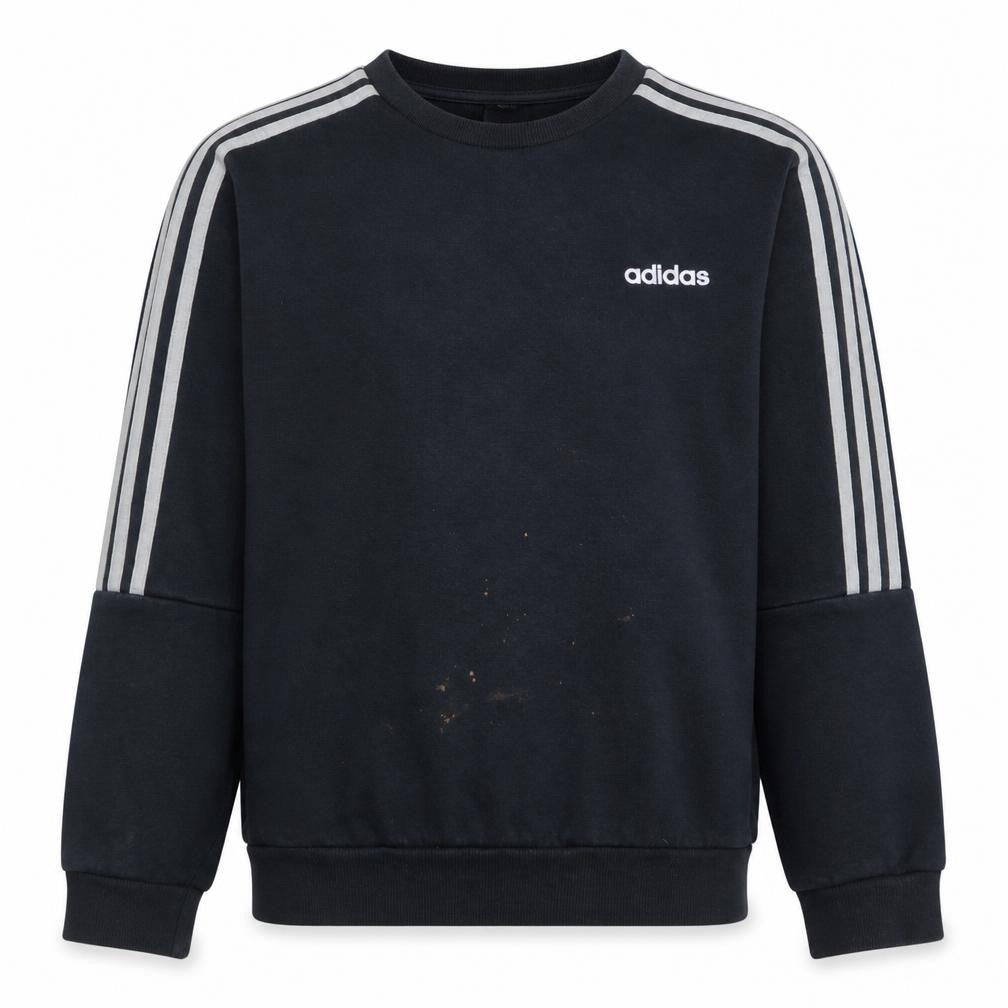 Mens UK S Regular adidas Black Pullover Sweatshirt