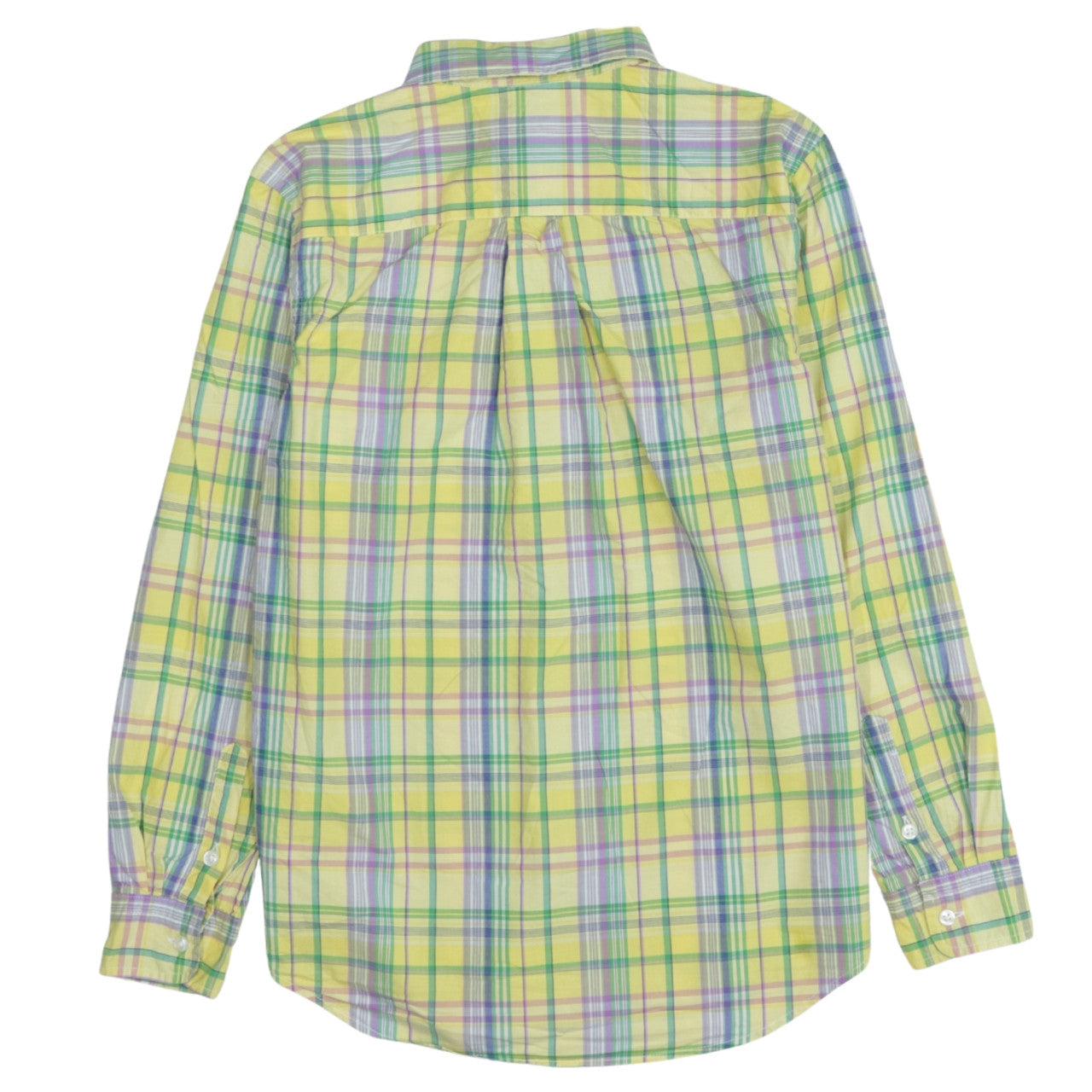 Ralph Lauren Teens Multicoloured Check Button-Up Shirt Size 14 Cotton